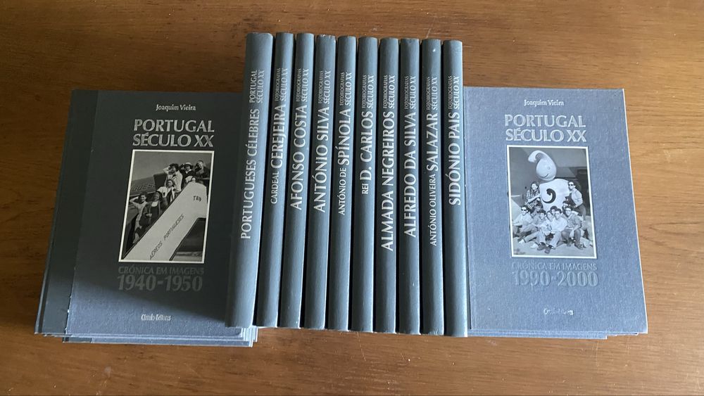 Coleçao Livros Fotobiografias e portugueses Celebres seculo XX