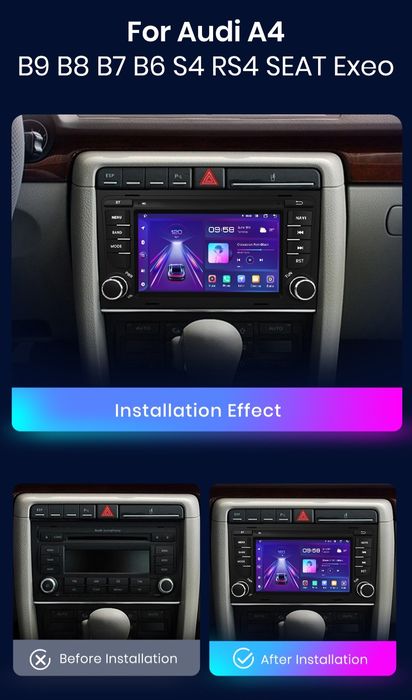 Radio nawigacja AUDI A4 SEAT EXEO  NAVI GPS Android