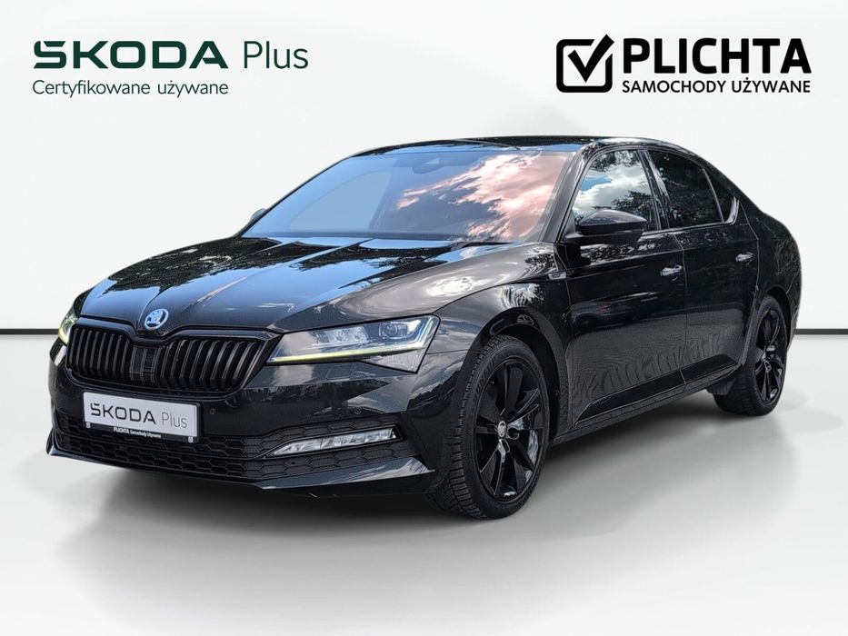 Skoda Superb 2,0 TDI 190KM DSG Sportline Matrix Navi Virtual SalonPL ASO FV23%