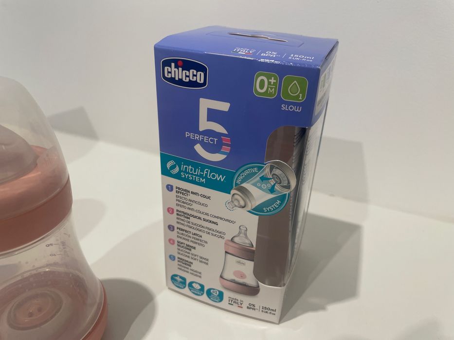 2 biberões chicco Perfect 5 - 150ml