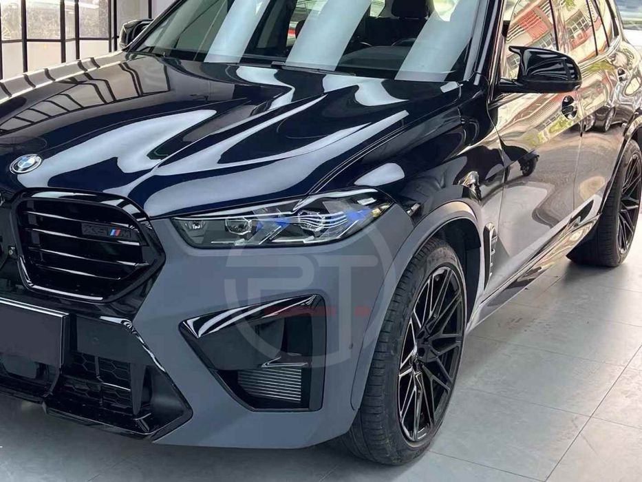 Обвес рестайлинг X5M LCI X5 M BMW G05 F95 Ноздри Бампер Насадки
