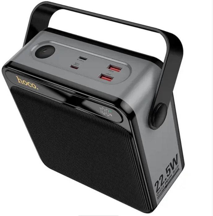 Потужний павербанк Hoco J161 Power, 80000mAh, 22.5W + PD20W black