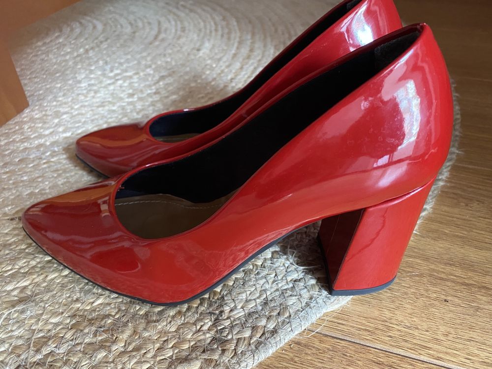 Seaside sapatos vermelhos sales