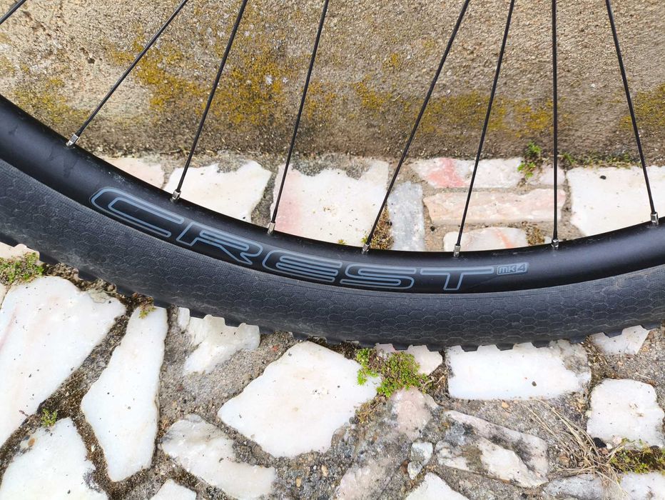 Rodas DTSwiss 350 + aros No Tubes Crest