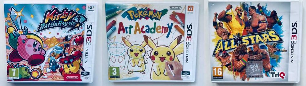 Картриджі для Nintendo Switch, Nintendo Switch 2, Nintendo 3DS, Nintendo DS, Atari 2600