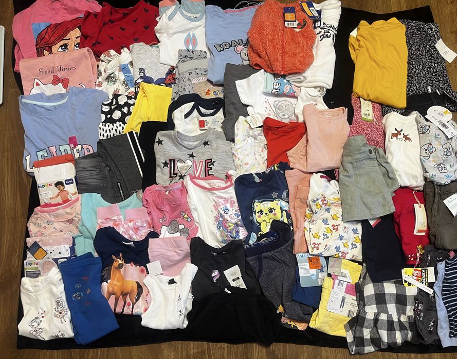 Дитячий одяг міні лоти, різних фірм Primark, george, ovs, Lupilu,