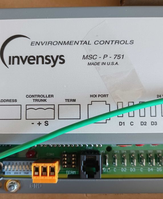 environmental controls MSC - P - 751