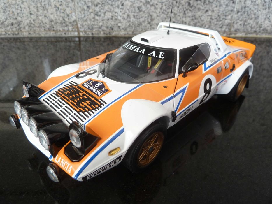 1:18 SunStar, Lancia Stratos HF, Acropolis 1978, Minichamps AutoArt