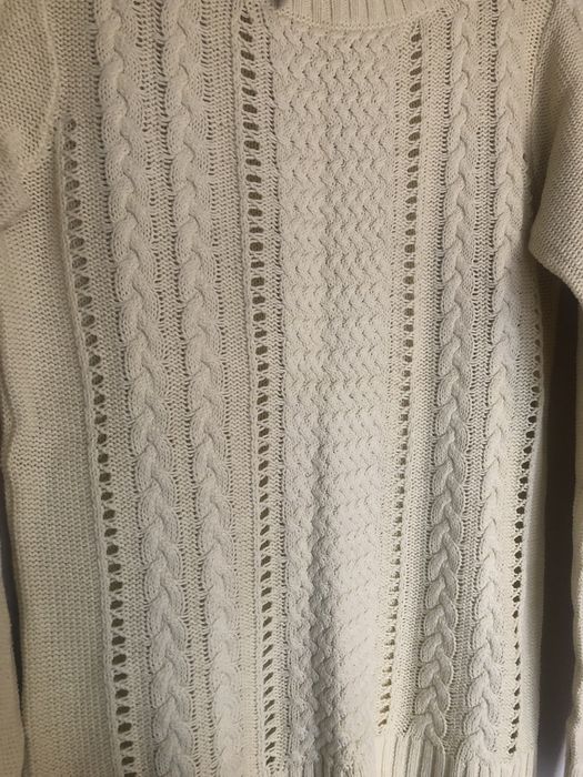 Sweter stradivarius cytrynowy damksi rozm L