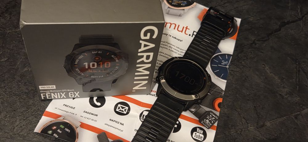 Garmin Fenix 6X pro solar