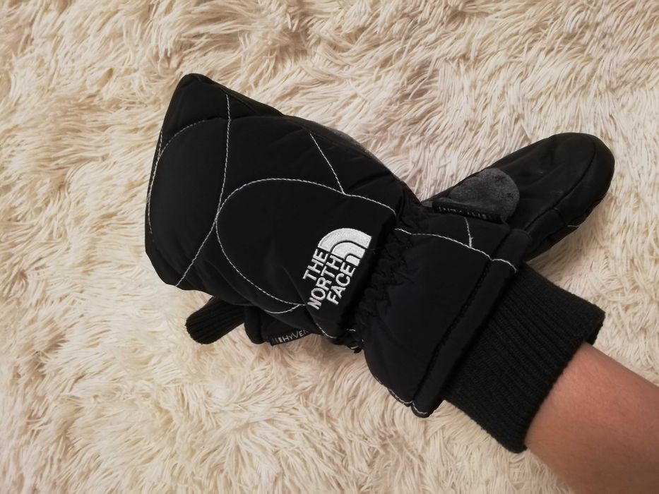 rękawice The North Face XS S 36 damskie czarne na polarze
