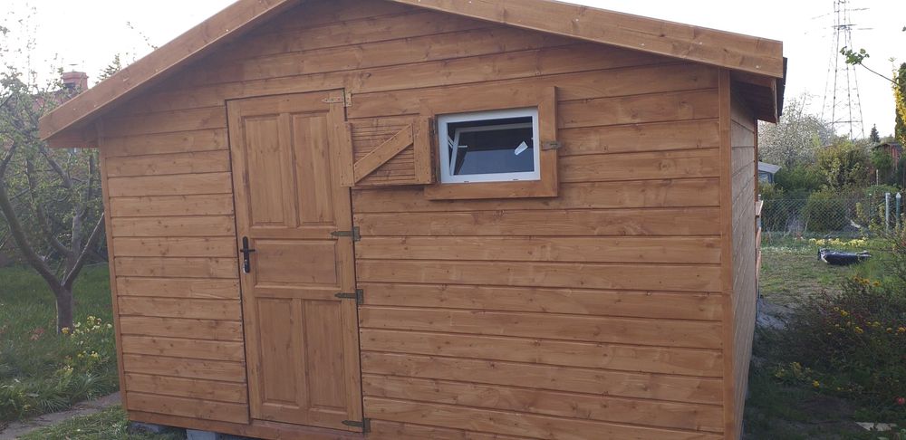 Domek drewniany ogrodowy letniskowy SINNESRO18mkw