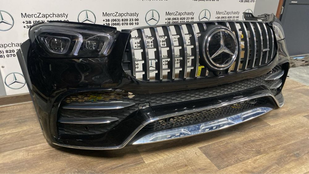 Mercedes бампер передній GLE  W 167 AMG