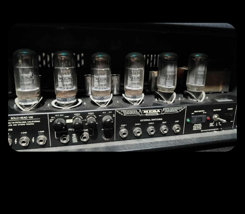 Mesa boogie dual rectifier solo head 100 watts