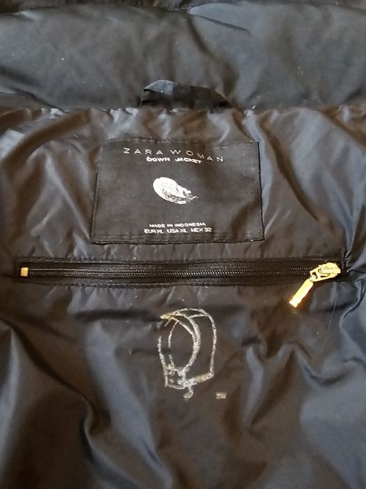 Kurtka puchowa ZARA XL