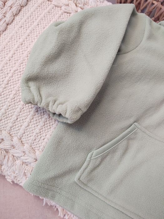 Bluza dziecięca polar 86 mięta nowa