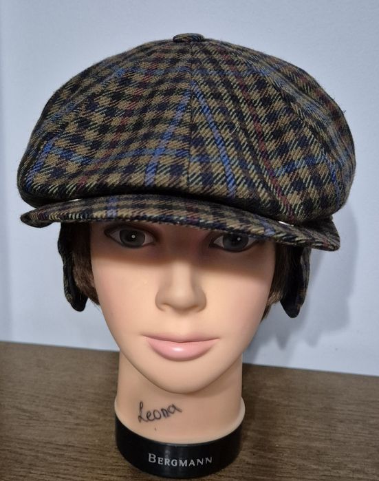 WIGENS SWEDEN roz. 59 wełniany kaszkiet stan idealny