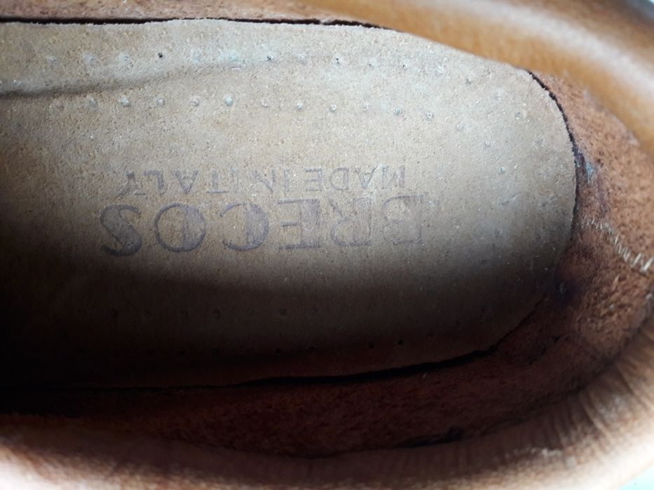 Buty męskie SKÓRA rozmiar 41 oryginalne z  włoskiej manufaktury.