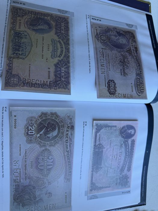 Coleção de notas JN