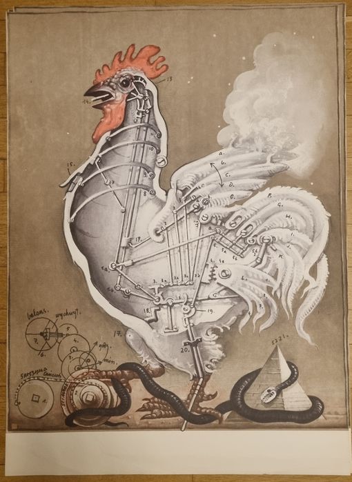 Plakat Franciszka Starowieyskiego - Anatomia czasu