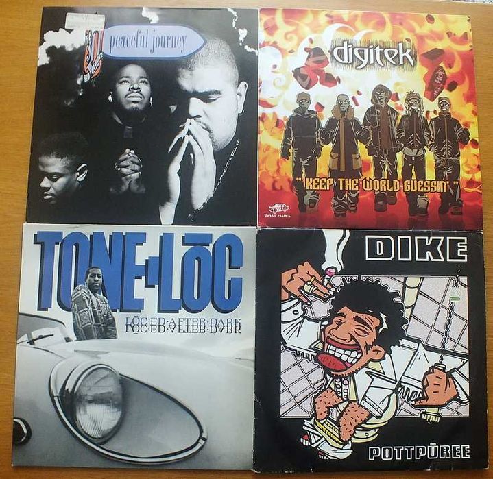 Płyty winylowe winyle RAP, HIP-HOP pakiet 6LP za 200zł