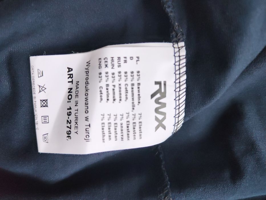 Nowy t-shirt bluzka męska bawełniana turecka z krótkim rękawem XL