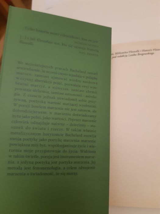 Gaston Bachelard Poetyka marzenia