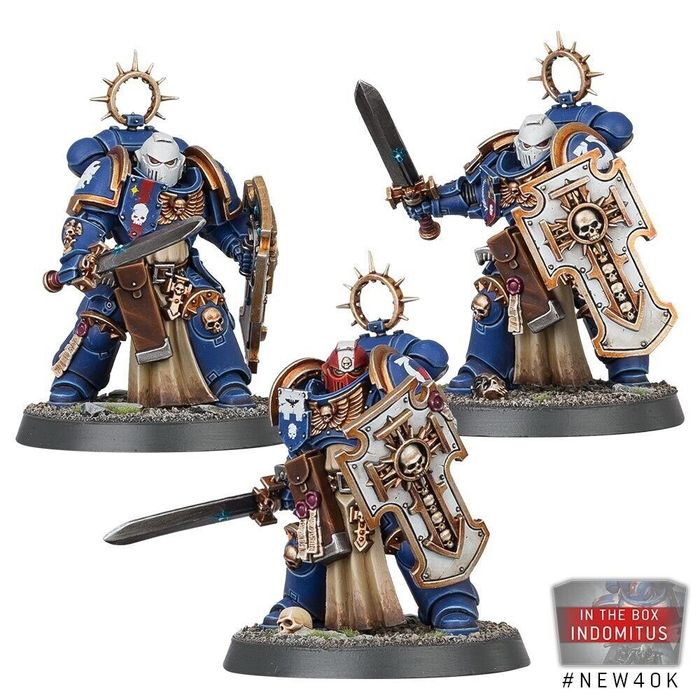 3x BLADEGUARD VETERANS Onslaught Space Marines Warhammer 40k Oryginał