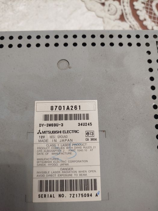 Магнітола MITSUBISHI electric