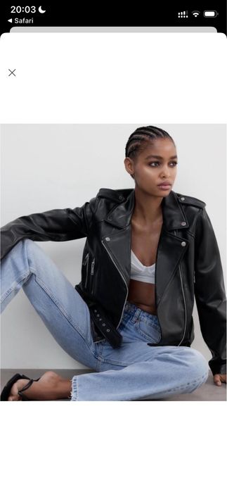 Шкіряна куртка Zara