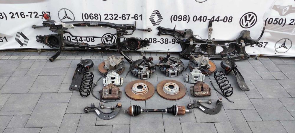 Підвіска задня Passat b-7 usa цапфа балка полуось супорт 561407271P
