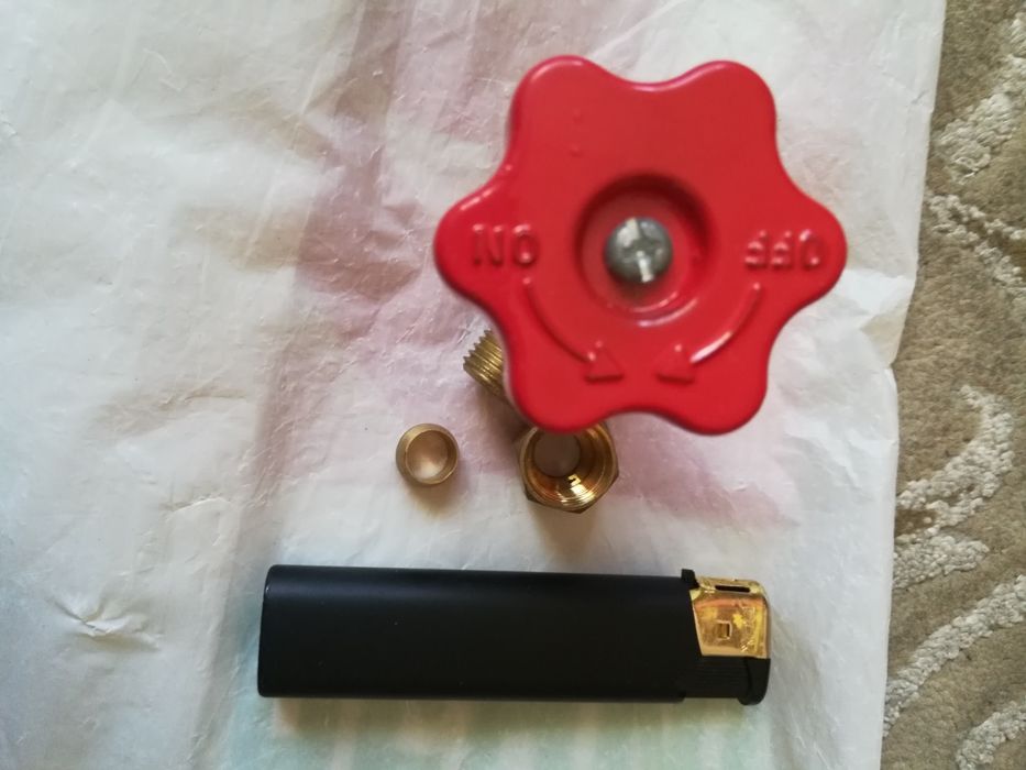 Вентиль латунный. Новый.