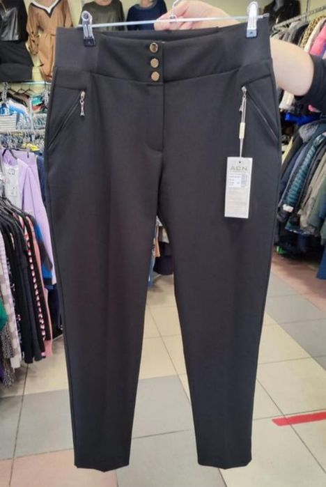 Брюки Acun Турция штани чёрные на резинке