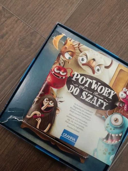 Gra Rodzinna: Potwory do szafy: Granna 00177