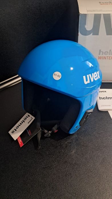 Kask Uvex Race Fly XS 51-52 cm nowy narty zimowyn