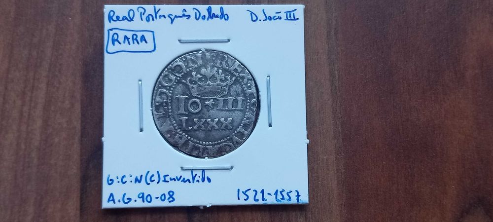Moeda Real Português Dobrado D. João III