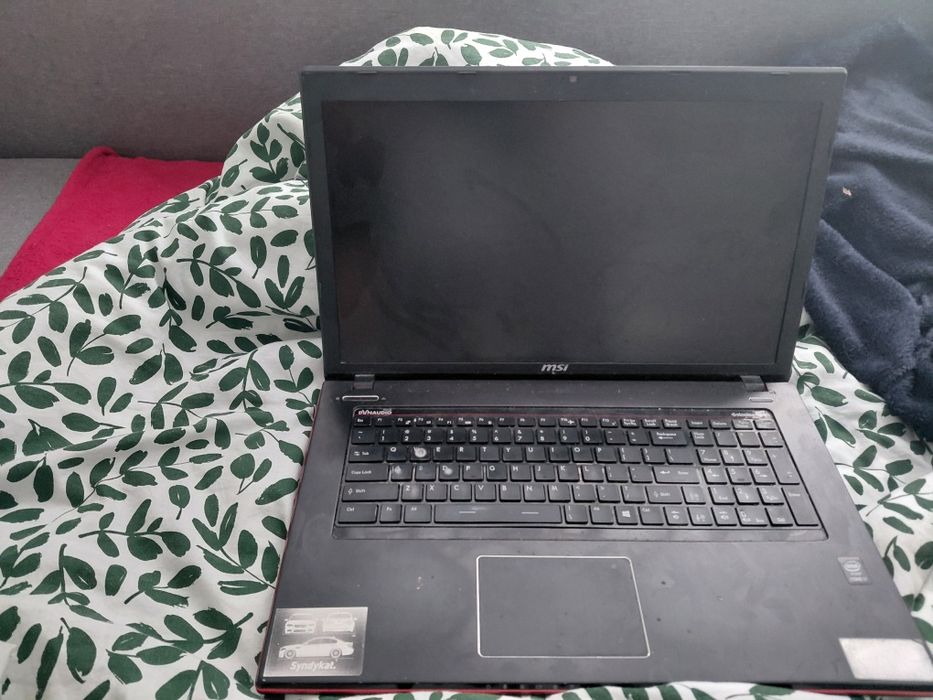 Laptop marki MSI