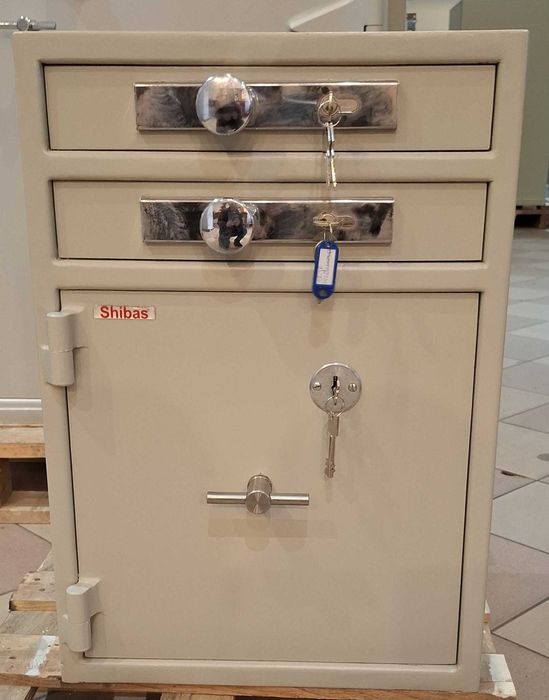 Sejf Shibas z szufladą wrzutową, 80 kg