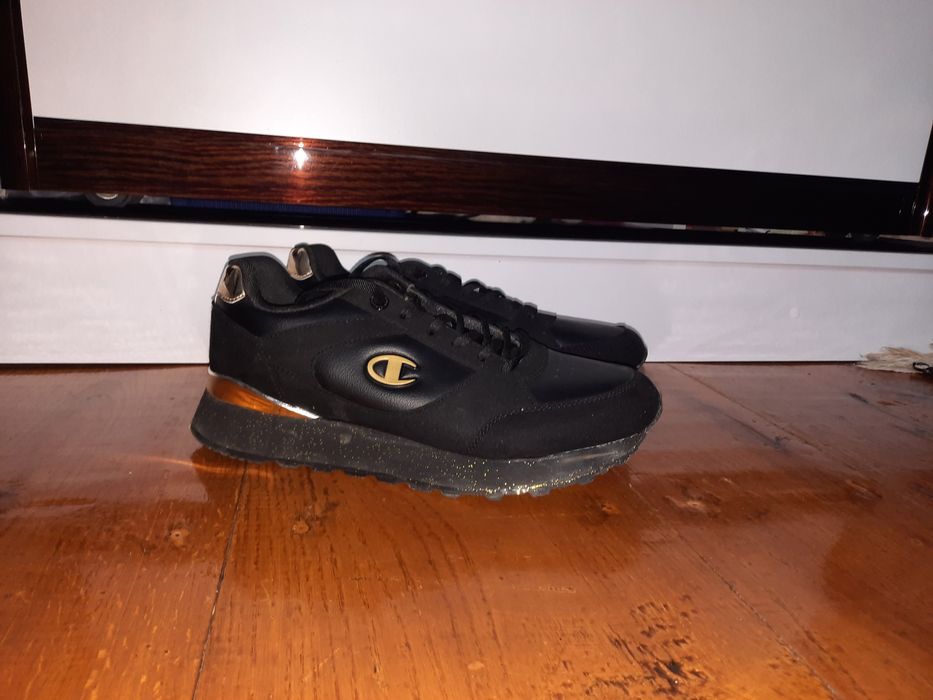 Кросівки Champion RR Champ II Plat Metal (Чорні/Золото) — 40 розмір