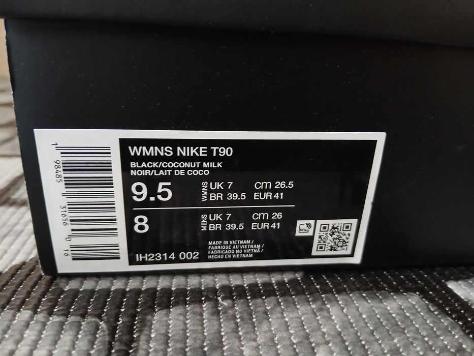 sapatilhas nike total 90 preto 41 tenis futebol t90
