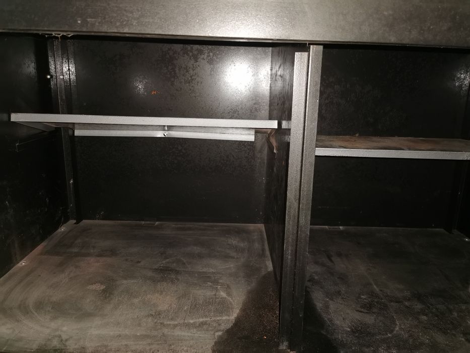 Biurko + szafka garaż warsztat metalowe