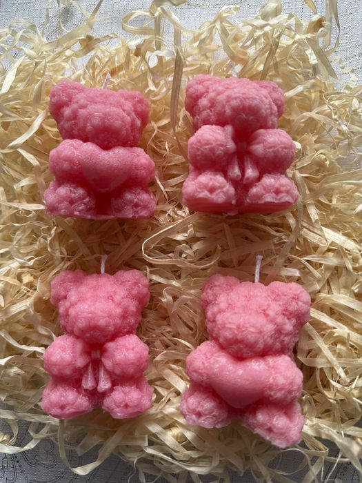 Świeczka sojowa Podziękowania dla gości Prezent Urodziny Chrzest Komun