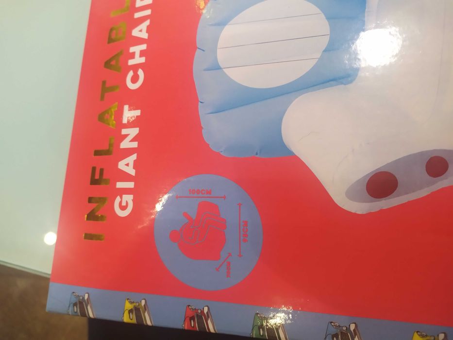Cadeirão insuflável
