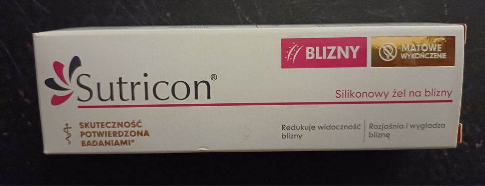Sutricon silikonowy żel na blizny
