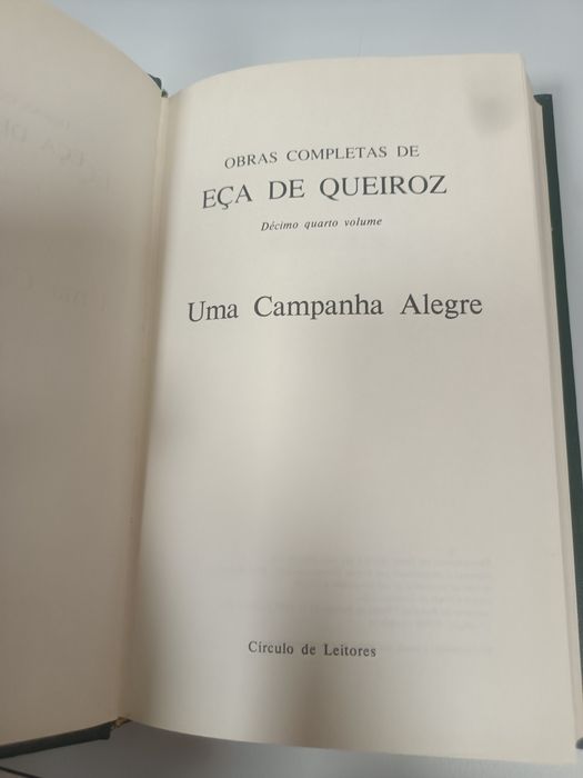 Vendo Livro de Eça de Queirós - Uma Campanha Alegre