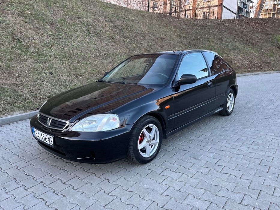 Honda Civic VI Gen 3d Lift Brak korozji ABS klimatyzacja alufelgi Zadbana