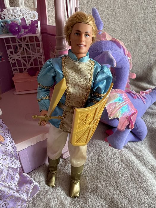 Barbie roszpunka z akcesoriami