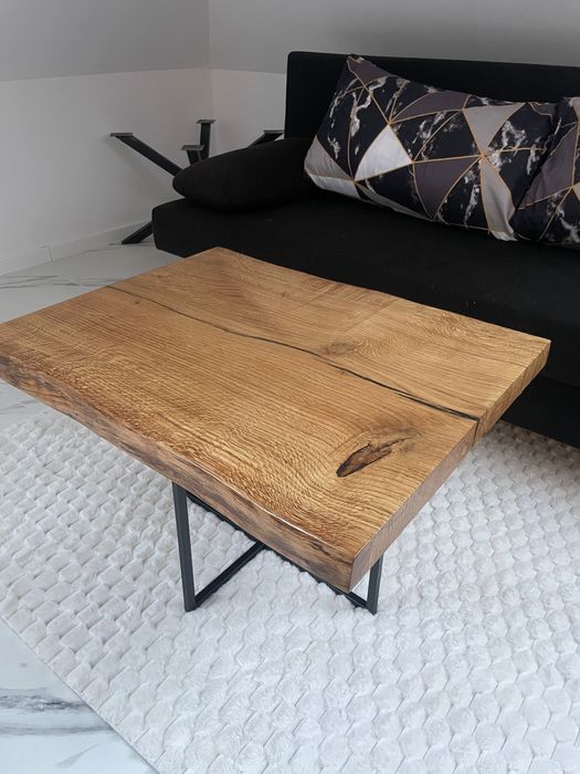 Stolik dębowy lite drewno