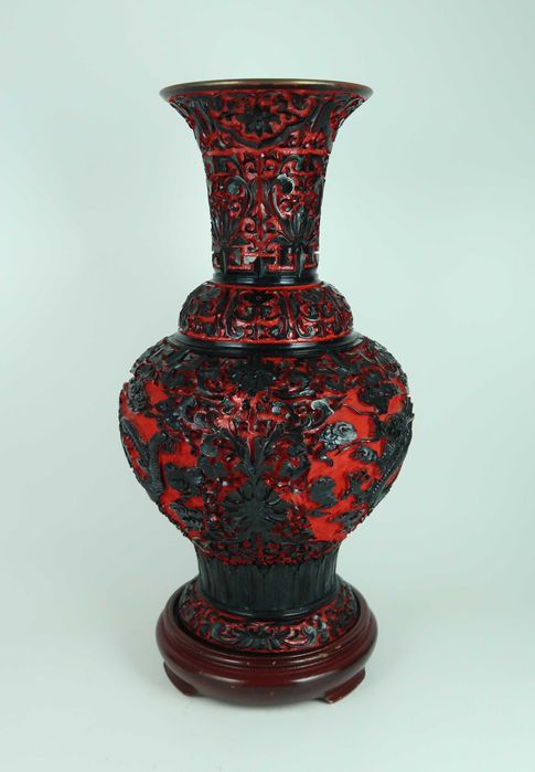Grande jarra lacada - China - 31 cm