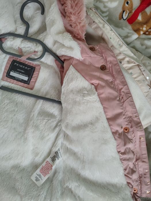 Kurtki  zimowe niemowlęce 74 (6/9) miesięcy FF i Primark